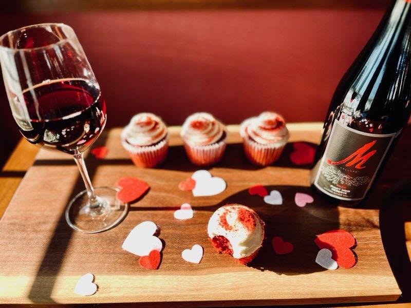 cupcakes and m cellars wine